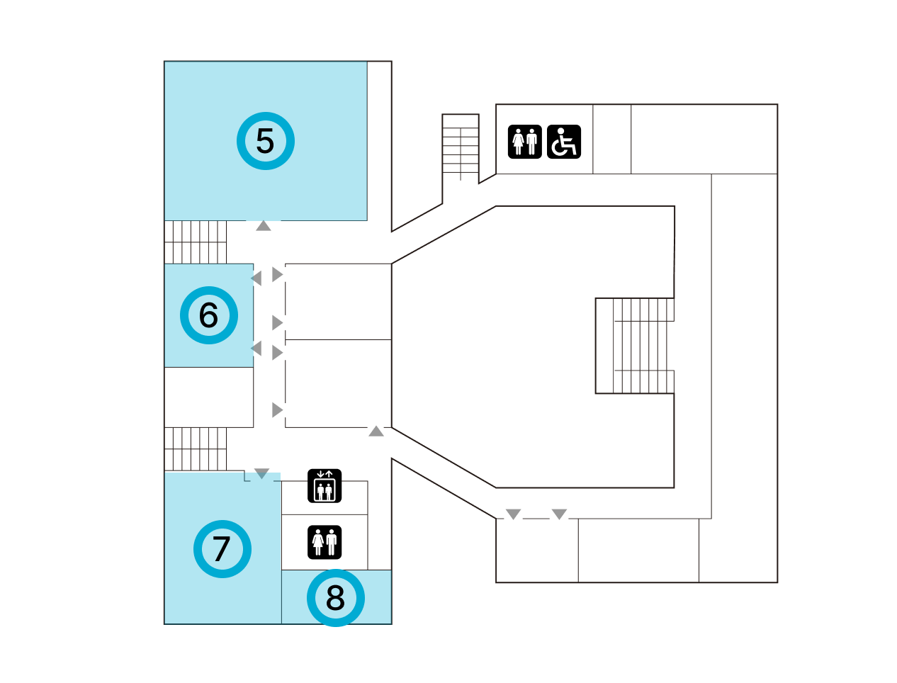 工学部2号館 4F フロアマップ